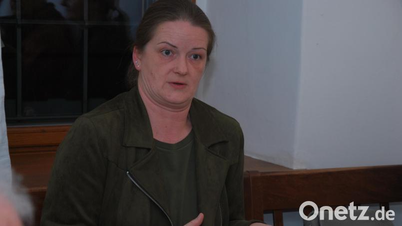 Tina Winklmann beim &quot;Grünen-Stammtisch&quot;. Bild: gsp