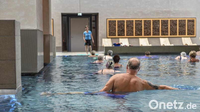 Viele Menschen nutzen das Alexbad für Rehasport. Bild: Florian Miedl/fph