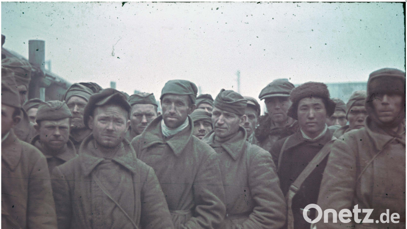 Sowjetische Kriegsgefangene bei Gžatsk, Sowjetunion, November 1941. Bild: Museum Berlin- Karlshorst / Foto: Albert Dieckmann(exb