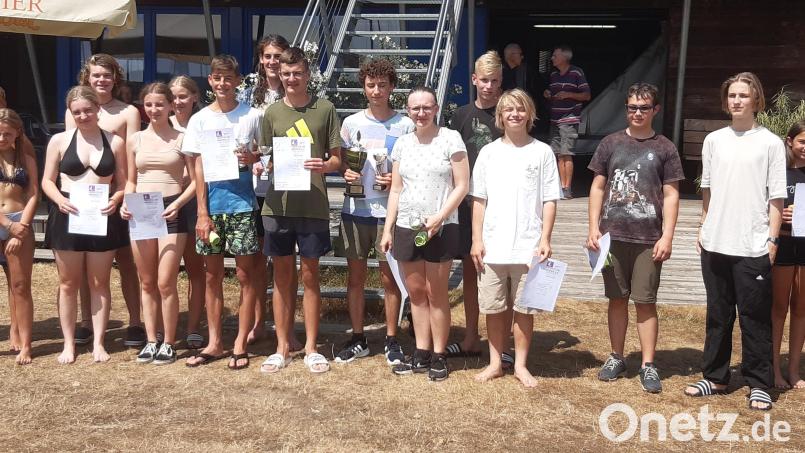 Bei der Ranglistenregatta des Yachtclubs Weiden zeigten die jungen Segler ansprechende Leistungen. Bild: Yachtclub Weiden