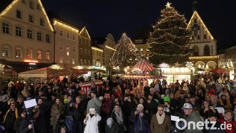 Der Amberger Weihnachtsmarkt. Archivbild: Wolfgang Steinbacher