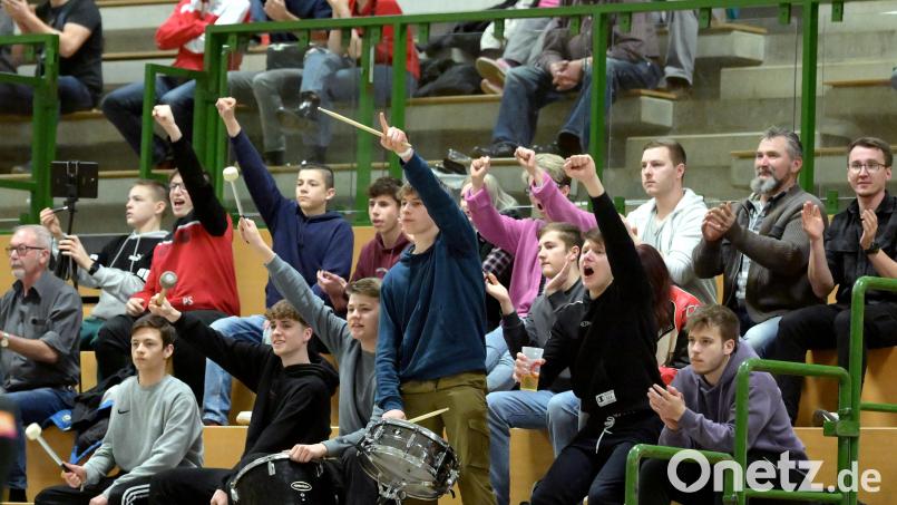 Immer vorne mit dabei: Die Fans des HC Sulzbach fiebern lautstark auf der Tribüne mit ihrer Mannschaft mit. Archivbild: Hubert Ziegler