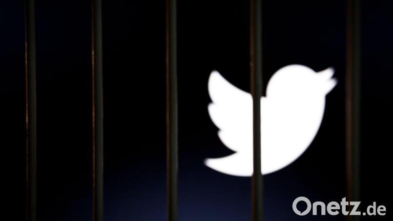 Das Twitter-Logo auf einem Bildschirm hinter Gittern. Ab dem 15. April wird sich für nicht zahlende Nutzer einiges ändern. Bild: Andre M. Chang/ZUMA Press Wire/dpa