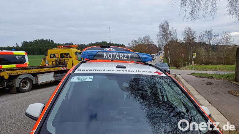 Bei einem Unfall in der Leichauer Senke wurde eine Frau schwer verletzt. Bild: nic