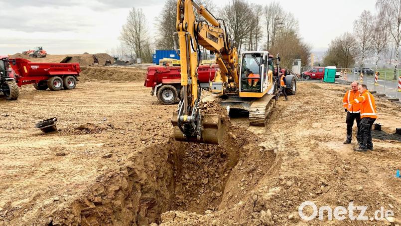 Am Breiten Weg baut Neustadt einen neuen Wasserspeicher und sichert damit die Versorgung mit Trinkwasser für die nächsten 70Jahre Bild: Gabi Schönberger