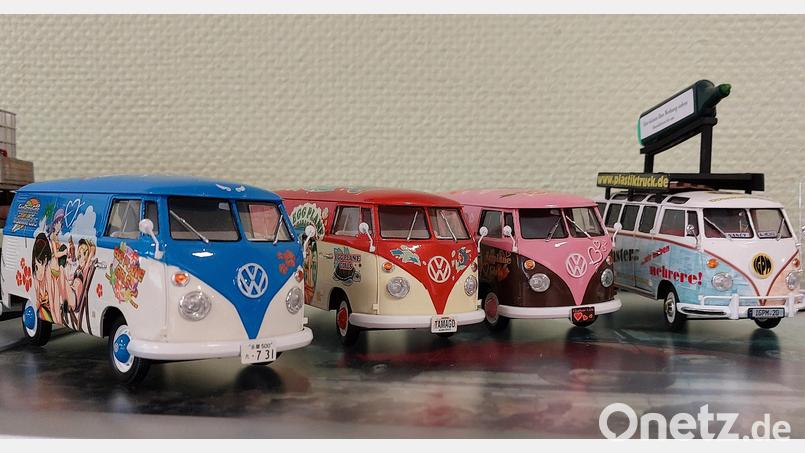 Eine Bulliparade, was sonst? Bild: mfh