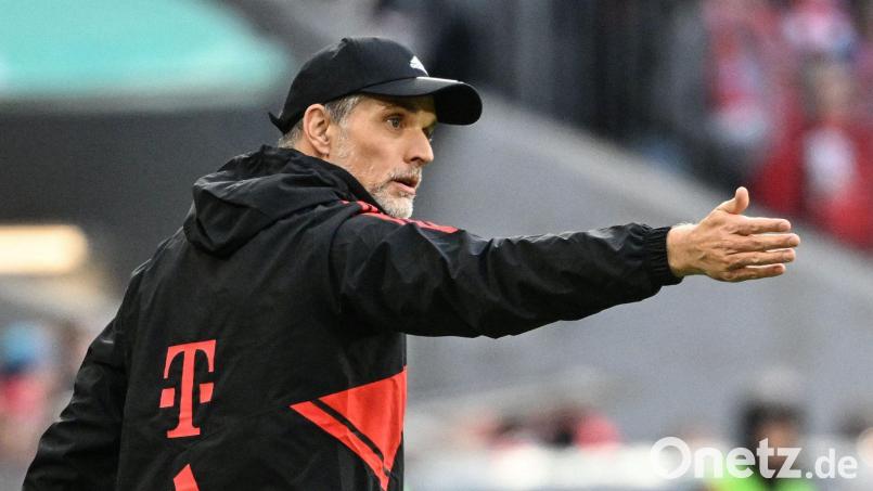 Da geht&#039;s lang: Thomas Tuchel gibt gegen den BVB Anweisungen. Bild: Sven Hoppe/dpa