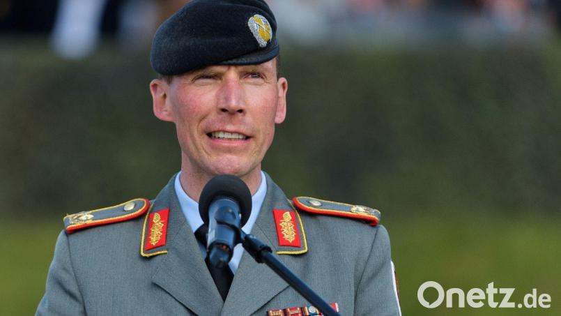 Brigadegeneral Christian Freuding soll einen neuen Planungsstab im Verteidigungsministerium übernehmen. Bild: Philipp Schulze/dpa