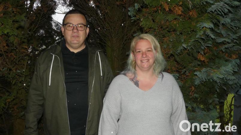 Sabrina Holl (mit Armin Schmidt) ist neue Vorsitzende der SGE. Bild: rn