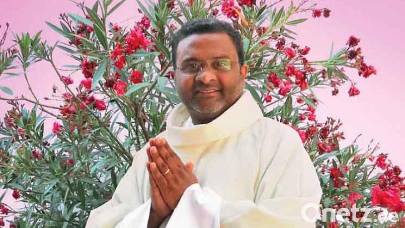 Sein Orden hat Pater Praveen, aus gesundheitlichen Gründen nach Indien zurückgerufen. Bild: no
