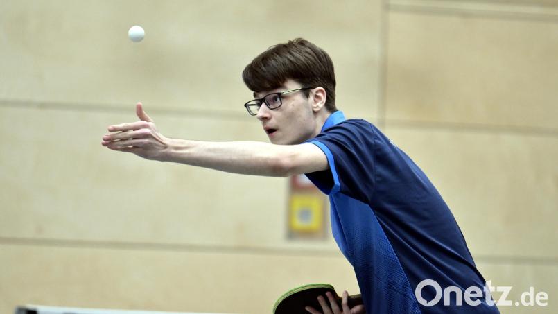 Jonas Dinter vom TTSC Kümmersbruck. Bild: Hubert Ziegler