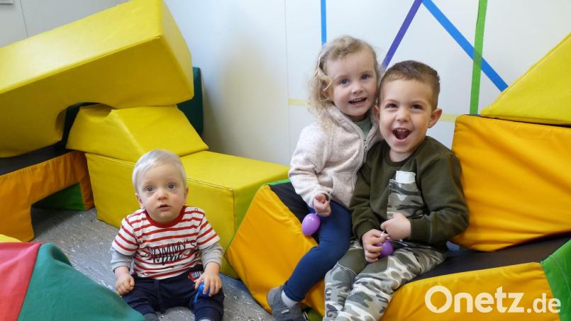 Ostereiersuche im Kinderhaus St. Sebastian der Johanniter. Bild: Silke Weinhold/exb