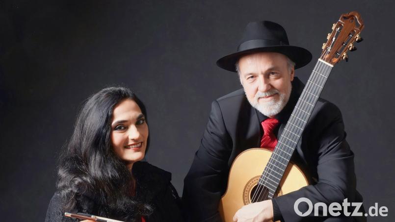 Ariana Burstein und Roberto Legnani spielen am 14. Mai in Sulzbach-Rosenberg. Bild: Markus Weiler/exb
