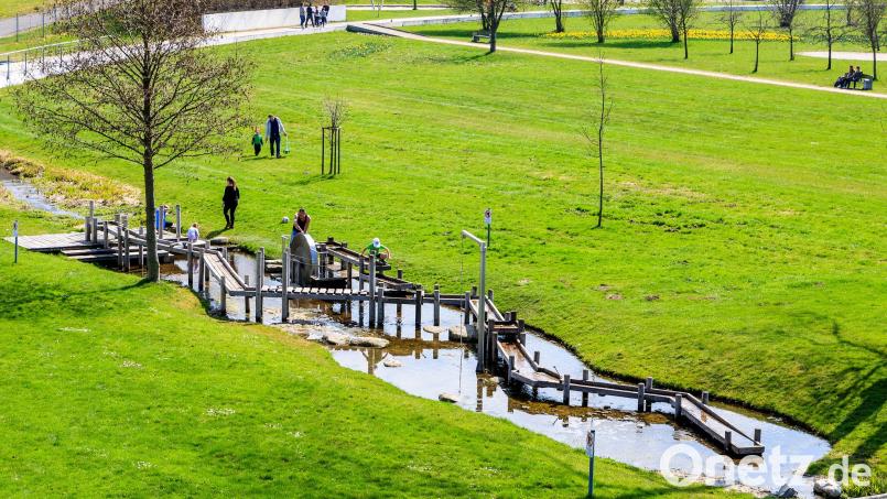 Der Spielplatz im Auenpark in Marktredwitz wird sich verändern. Bild: Heinz Hofmann/Stadt Marktredwitz/exb