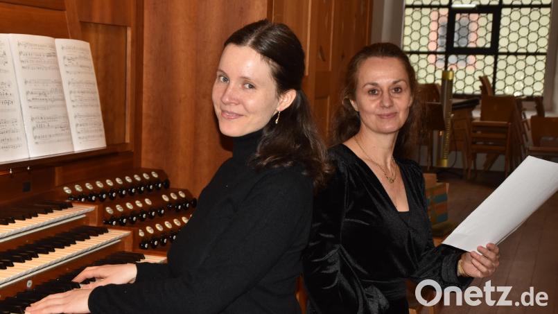 Anna Magdalena Bukreev und Susanne Behnes-Wessel begeisterten mit einem Konzert für Orgel und Gesang. Bild: hcz