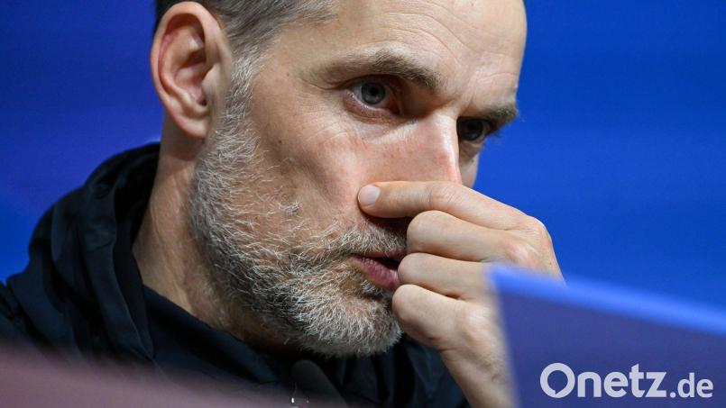 Bayern-Trainer Thomas Tuchel sah sein Team auf Augenhöhe mit Manchester City. Bild: Sven Hoppe/dpa