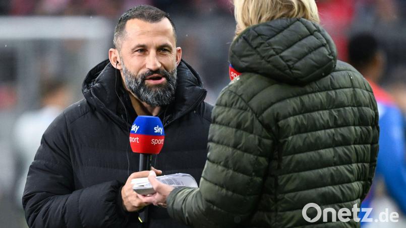 Bayerns Sportvorstand Hasan Salihamidzic (links) steht wegen der Transferpolitik in der Kritik. Bild: Sven Hoppe/dpa