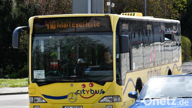 Das Liniennetz in der Stadt Amberg soll mit dem neuen Nahverkehrsplan ein anderes Gesicht bekommen. Bild: Petra Hartl