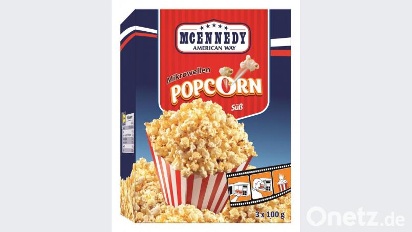 Bestimmte Popcorn-Packungen werden zurückgerufen. Bild: Lidl/Lidl/obs