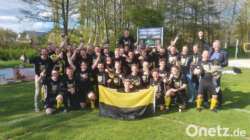 Die Meistertruppe des SV Hahnbach II. Bild: exb