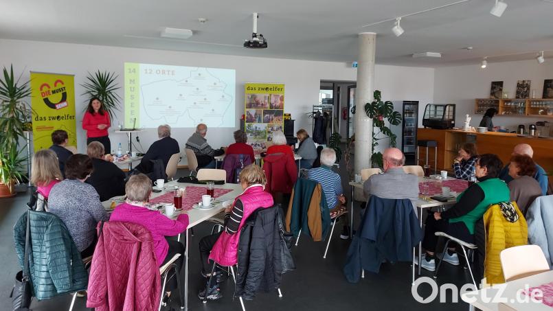 Die Seniorenbeauftragten der Städte, Märkte und Gemeinden lauschten dem Vortrag von Barbara Habel. Bild: Tobias Gabel, Landratsamt Tirschenreuth/exb