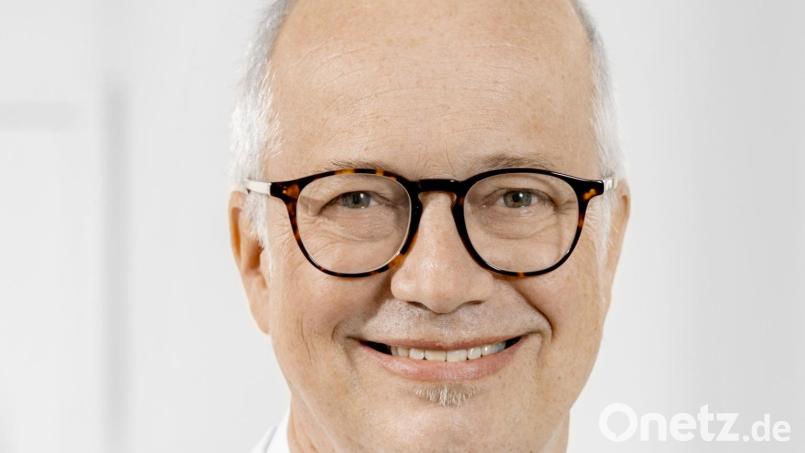 Dr. Hans Wahn, Chefarzt der Klinik für Innere Medizin IV am Klinikum, gestaltet den Vortrag. Bild: Fotografie Hottner/Rebmann/exb