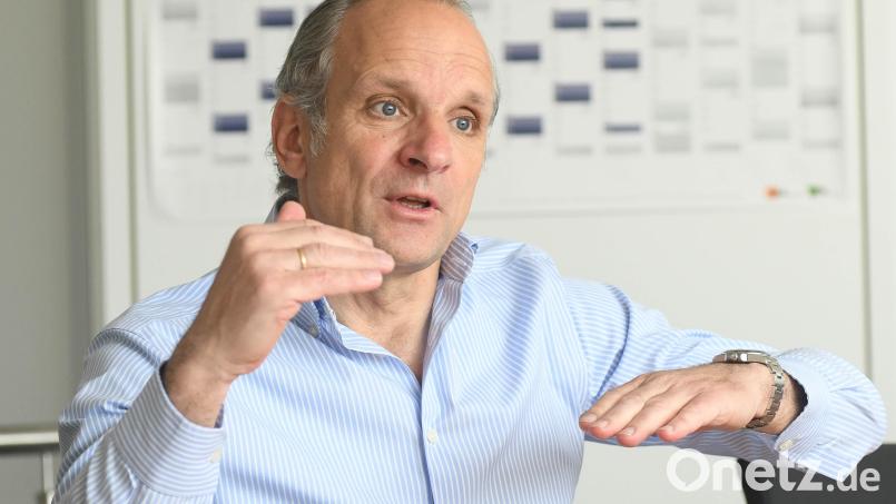 "Das vergangene Geschäftsjahr hat uns nicht zufrieden gestellt", sagt Witt-Geschäftsführer Patrick Boos im Gespräch mit Oberpfalz-Medien. Fürs neue Jahr ist er aber "super optimistisch". Bild: Gabi Schönberger