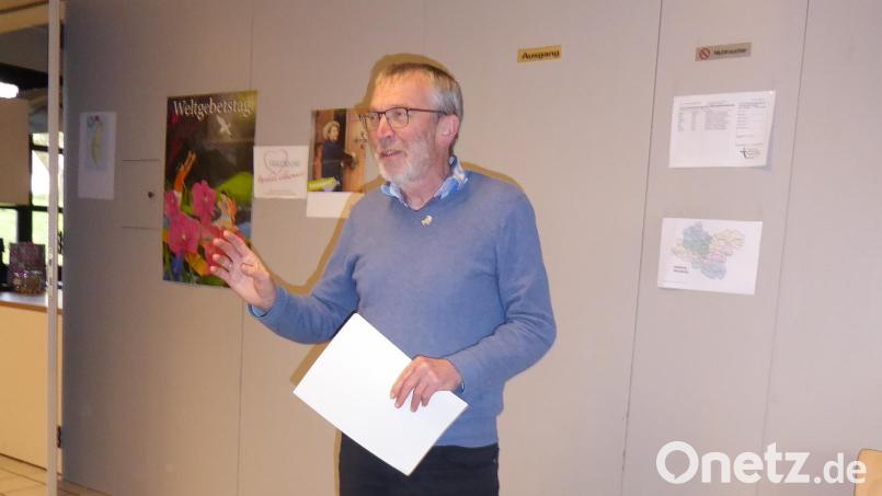 Bernhard Suttner referierte beim Frauenbund. Bild: Dirrigl/exb