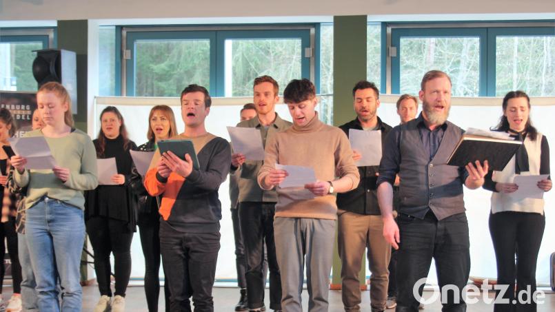 Die Proben für den Musical-Thriller &quot;Kalte Freiheit&quot; sind angelaufen: Die Luisenburg-Festspiele bringen damit ab 14. Juli ein Stück bayerisch-böhmischer Geschichte auf die Bühne. Bild: stg