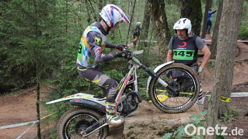 Rasanten Trialsport gibt es an diesem Wochenende auf dem ehemaligen Bergwerksgelände in Pfaffenreuth zu sehen. Bild: kro