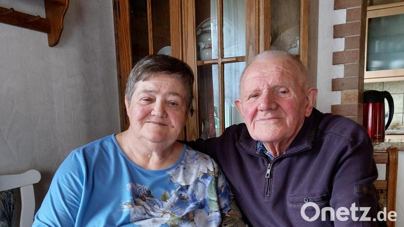Zwei, die das Leben meistern: Mit 80 Jahren darf Alfons Harrer mit seiner Waltraud heuer Diamantene Hochzeit feiern. Bild: gmü