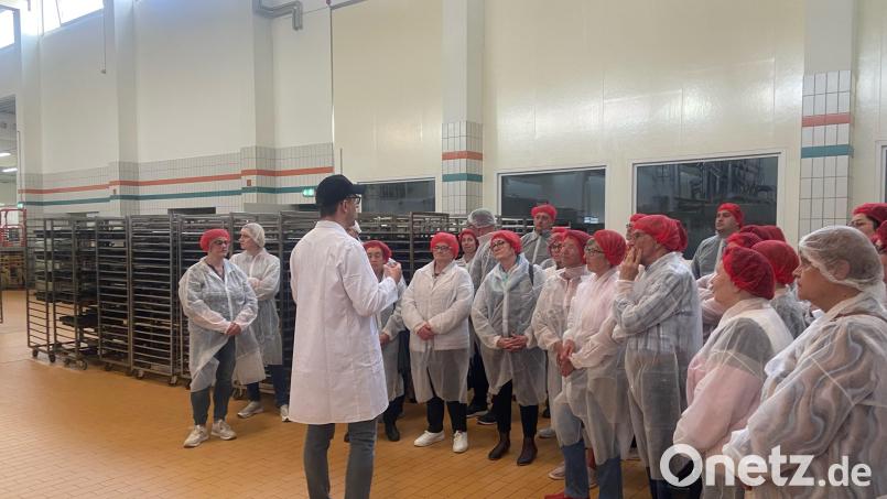 Mitglieder der Frauen-Union Konnersreuth und Waldsassen besichtigten das Backhaus Kutzer. Bild: Frauen-Union/exb