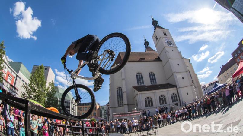 Andi Schuster ist mit seiner Trailshow beim Boxxenstopp am Sonntag, 21. Mai, zu sehen. Bild: Chris Medina/exb