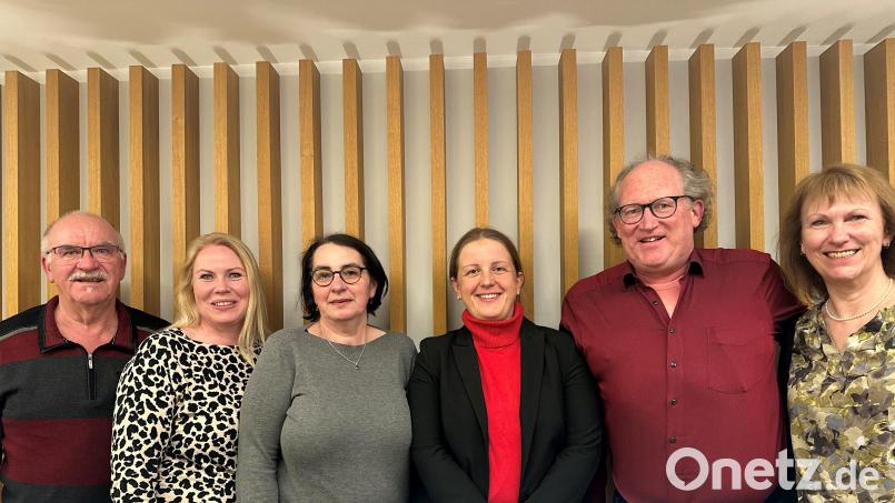 Bei der Versammlung als Ansprechpartner mit dabei (von links): Alfred Ebert, Isabell Ebert, Elke Pirner, Simone Böhm-Donhauser, Dr. Armin Rüger und Brigitte Bachmann. Bild: Isabell Ebert/exb