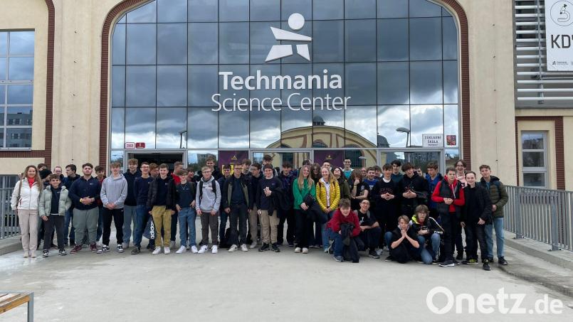 Die Tschechienfahrt begeisterte die Teilnehmer beider Länder. Bild: Realschule Auerbach/exb