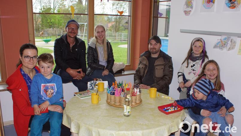 Nicht nur den Kleinen gefällts im Kinderhaus &quot;Kleine Heilige Theresia&quot;. Auch für die Erwachsenen war der &quot;Tag der offenen Tür&quot; ein angenehmer Nachmittag. Bild: mmj