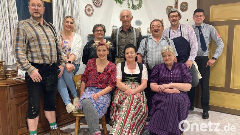 Die Eglseer Bauernbühne traf den Geschmack der Zuschauer. Bild: bjo