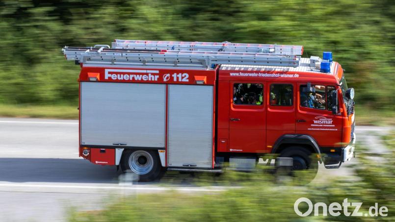 Die Kümmersbrucker Feuerwehr musste einen Brand löschen, nachdem ein Mann versucht hatte, Unkraut mit einem Bunsenbrenner zu entfernen. Symbolbild: Jens Büttner/dpa-Zentralbild/dpa/Symbolbild