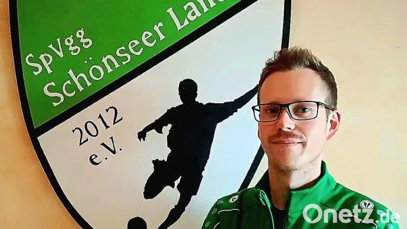 Fabian Dimper, Trainer der SpVgg Schönseer Land, will mit seinem Team in die Kreisliga. Bild: SpVgg Schönseer Land