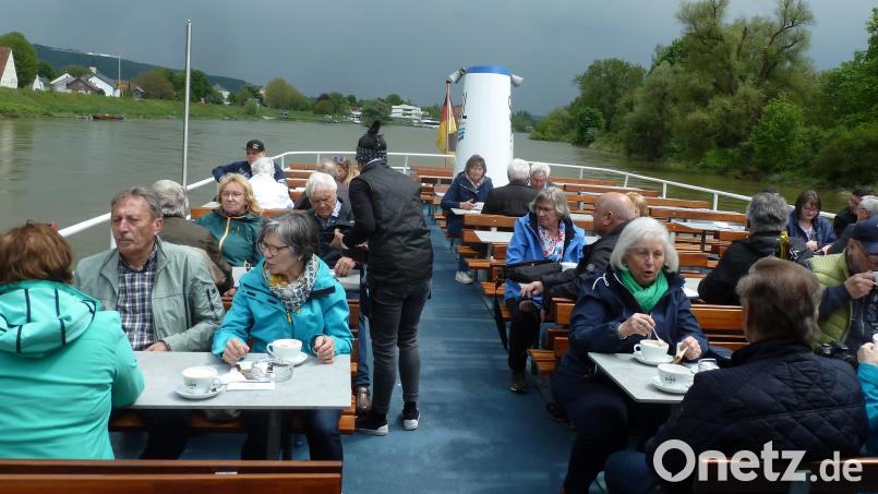Tagesausflug der Nachbarschaftshilfe Bärnau. Mit dem Schiff zum Kloster Weltenburg. Bild: bir