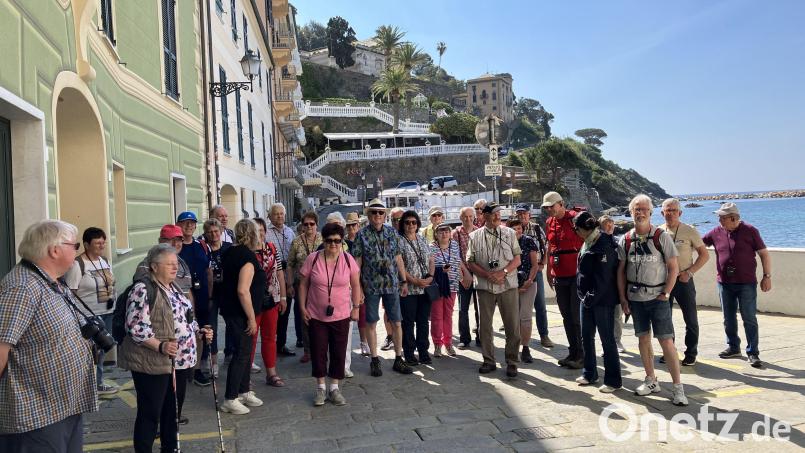 Dieses Gruppenbild entstand in Sestri Levante. Bild: Reinhold Strobl/exb