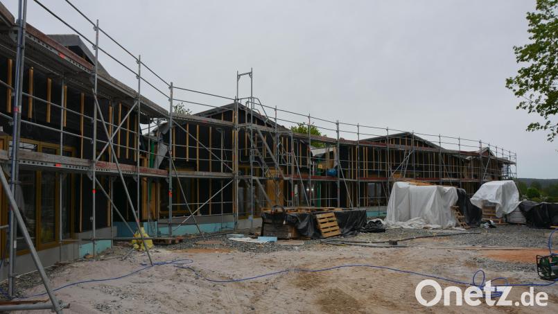 Zum 1. September dieses Jahres soll im neuen Kinderhaus Purzelbaum der Betrieb losgehen – mit einer Gruppe mehr als bisher geplant. Bild: jr