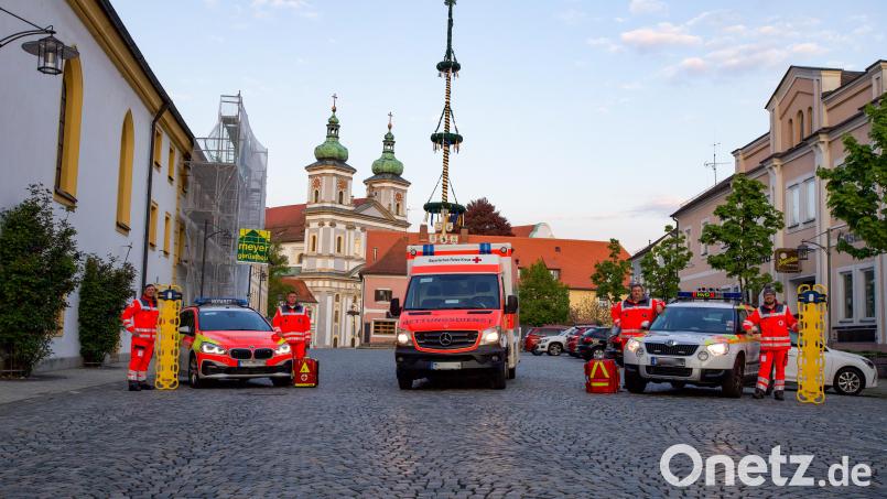 Die BRK-Bereitschaft Waldsassen feiert ihr 112-jähriges Bestehen mit einem Jubiläumsfest am Johannisplatz. Bild: flm