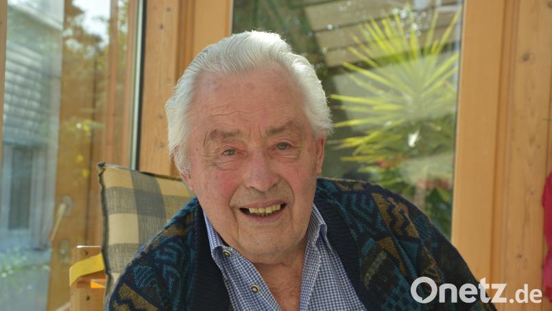 In wenigen Tagen feiert Volkmar Golle seinen 95. Geburtstag. Er ist das letzte noch lebende Gründungsmitglied des TSV Pechbrunn-Groschlattengrün. Bild: jr