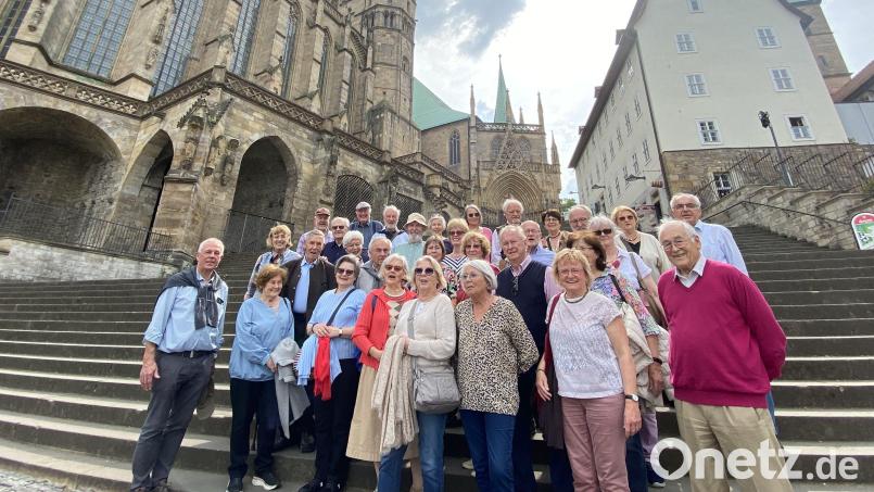Die Casino-Gesellschaft Amberg ging zur 220-Jahr-Feier des Vereins auf große Reise nach Eisenach und Erfurt. Bild: Dr. Werner Schrödl/exb