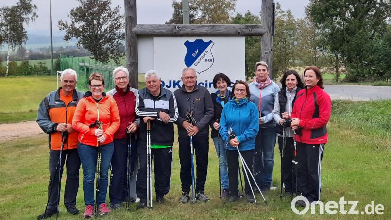 Rund um Gleiritsch führt die Walking-Tour in die schöne Natur. Daneben gibt es in der DJK Gleiritsch noch eine große Bandbreite an Sportmöglichkeiten für jedes Alter. Bild: wel