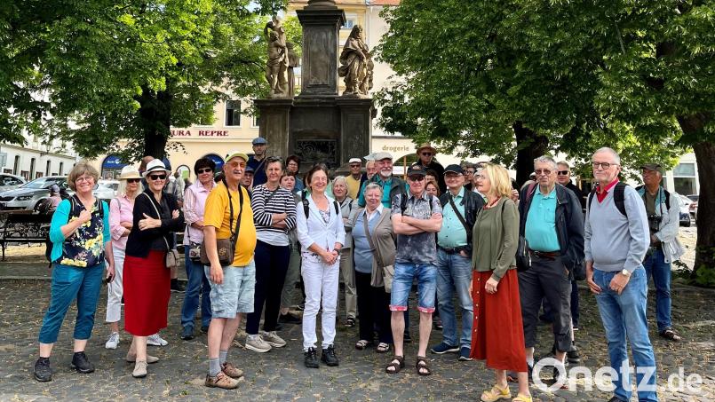 Die Teilnehmer der mehrtägigen KulturTour besuchten unter anderem Leitmeritz. Bild: Susanne Setzer/exb