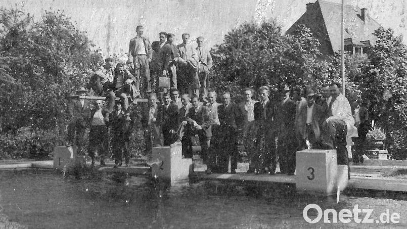 Die freie Nutzung des Tonwerkbads war ein kleines Dankeschön an die Mitarbeiter (Bild), die das Vorhaben mit unterstützt hatten. Bild: Archiv Werner Robl