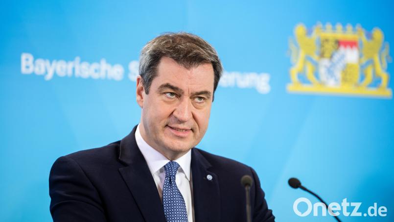 Markus Söder (CSU), Parteivorsitzender und Ministerpräsident von Bayern, distanziert sich von Koalitionspartner und ihrem Vorsitzenden. Archivbild: Matthias Balk /dpa