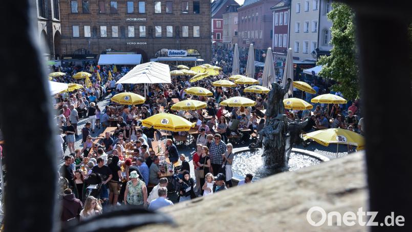 Die neuen Betreiber am Amberger Altstadtfest ziehen ein Fazit. Bild: Stephan Huber
